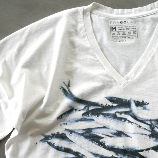 t-shirt lunga sardine